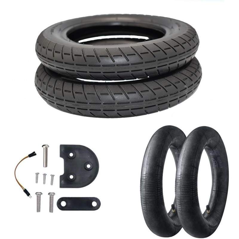 10-дюймові комплекти колісних марок Emove для Xiaomi PRO Чорний - Червоний - Білий  - 2  