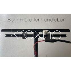 Timóni alouminíou 8 cm makrýtero gia ilektriká skoúter Xiaomi Monorim - 1 50 εκ 