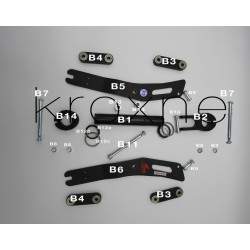 Xiaomi - Monorim forhjulsophæng dele og reservedele alle versioner (V2, V3, V4, N1 V5) Monorim - 23 Xiaomi - Monorim forhjulsoph