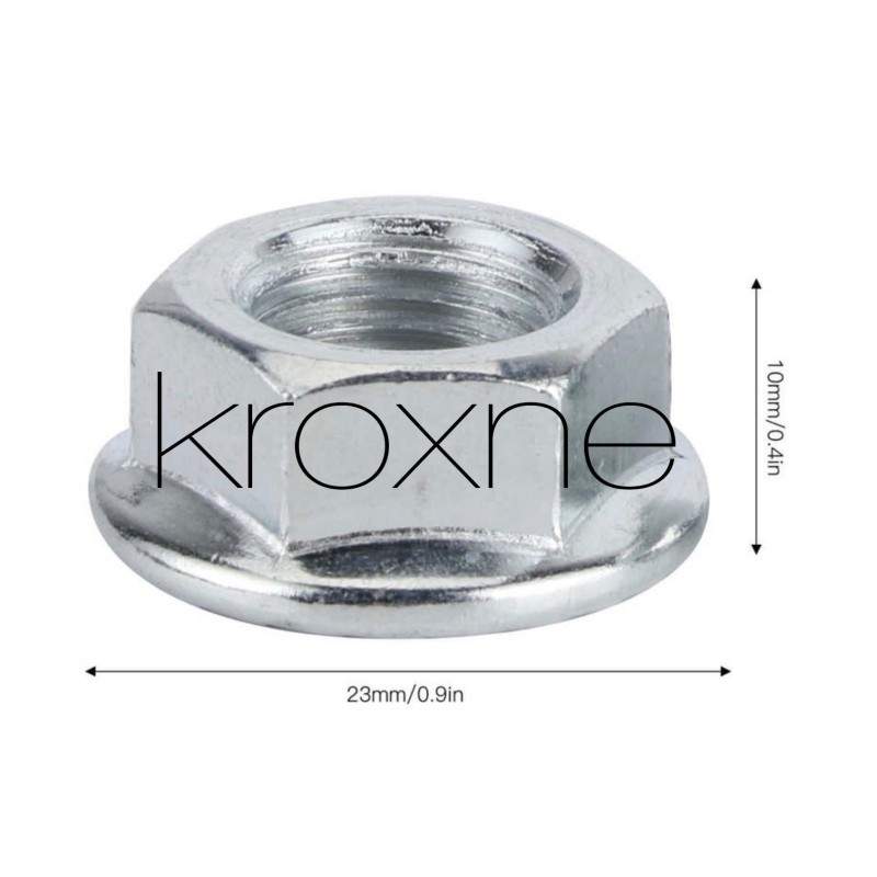 Гайка и задържаща шайба за мотора за електрически скутер Xiaomi, Ninebot или подобен Xiaomi - 8 Спецификация:Тип артикул: гайка,