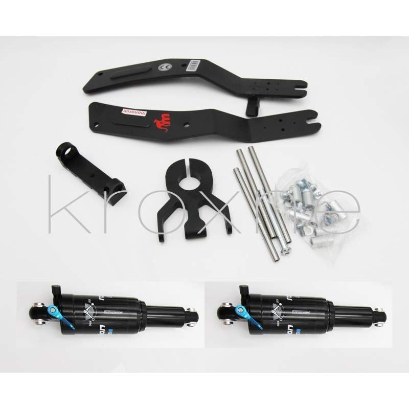 DMX0-UK - Nadgradite sprednje vzmetenje električnega skuterja Ninebot Max na dvojno blaženje Monorim - 21 



Vključeno v paket: