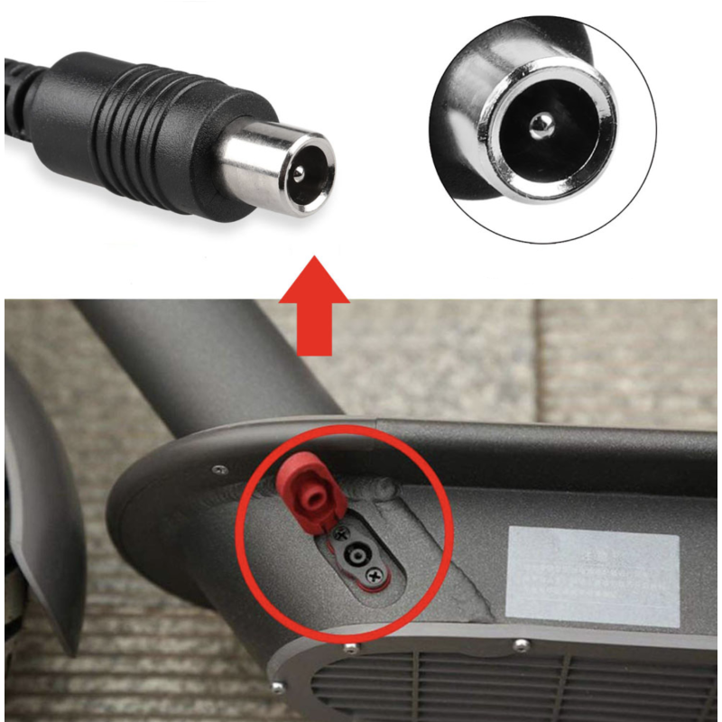 Оригінальний зарядний пристрій для Xiaomi M365, 1S, Pro2 та M365 Pro - 42v 1.7a Xiaomi - 2  