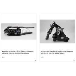 Gorilla Pack - Voor- en achtervering Monorim Gorilla Edition (Coil + Oil) Monorim - 1 Breng het naar een hoger niveau met Monori