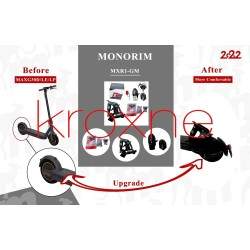 Monorim MXR1-GM tagavedrustus koos numbrimärgi kronsteini ja pikendatava poritiibaga Ninebot Maxile Monorim - 24  






Monorim