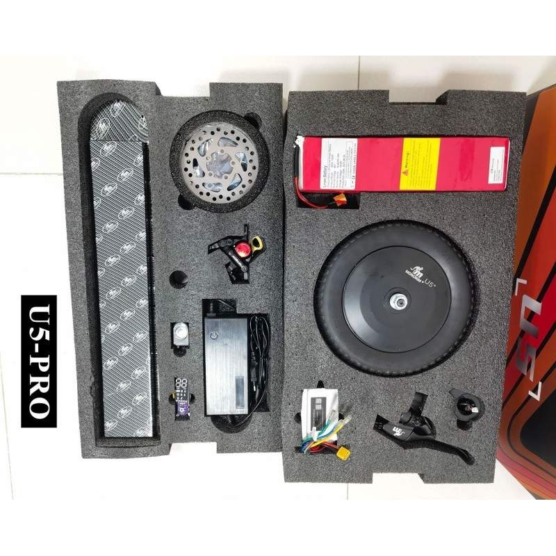 Súprava DUAL52 AWD Upgrade pre PACK U5-Max 2.0 pre elektrické skútre Ninebot Max - súprava DUAL MOTOR Monorim - 31 Súprava DUAL5