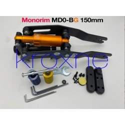 Prednje vzmetenje Monorim MD0 za električni skuter Segway D18E, D28E, D38E ali podobno Monorim - 6 Namestite amortizerje Monorim