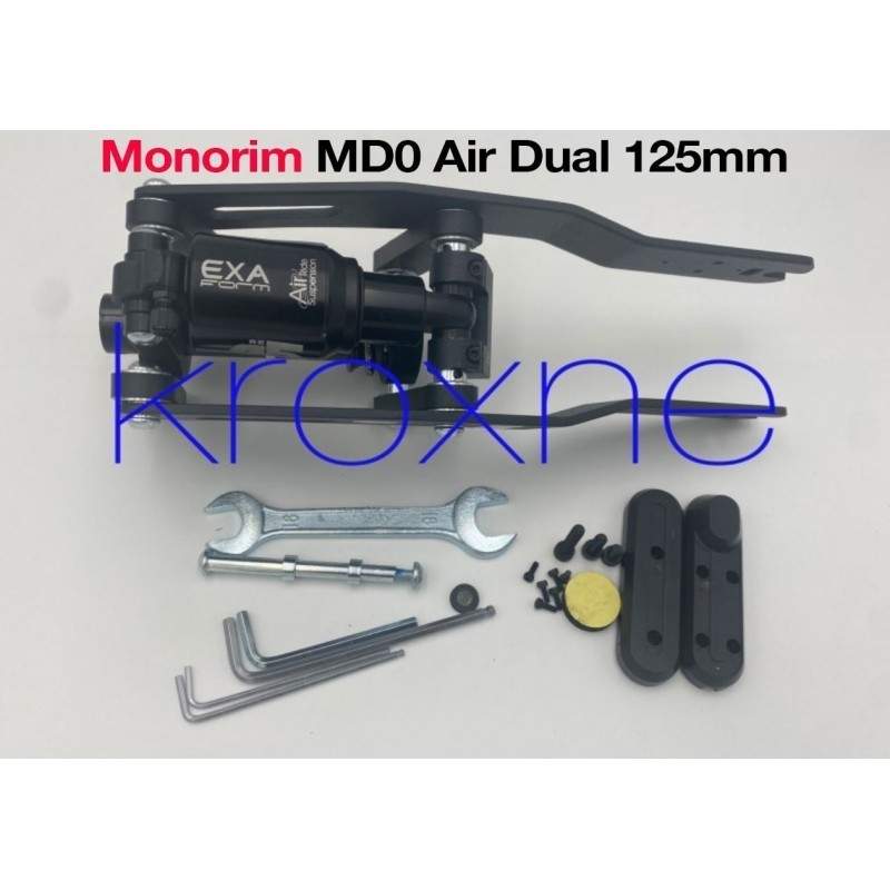 Prednje vzmetenje Monorim MD0 za električni skuter Segway D18E, D28E, D38E ali podobno Monorim - 10 Namestite amortizerje Monori