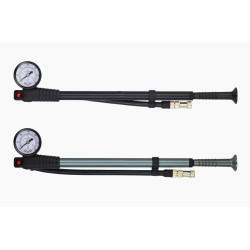 Pompe à air de précision 300PSI / 20 bars - protection anti-fuite.  - 6 Pompe de précision en aluminium. La pompe est extensible