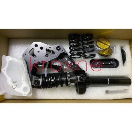 Suspensão dianteira Sharkset para Ninebot Max G30, G30D, G30P e G30LP Sharkset - 11 Suspensão dianteira Sharkset com dois amorte