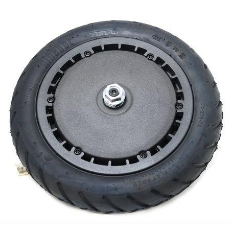 350w motor with rim and improved cooling system - 9 inch tire Segway - Ninebot - 1 Install the new original 350w motor made by N
