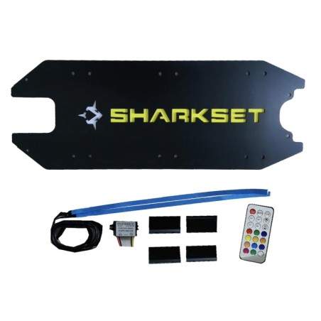 Dragon Deck LED SHARKSET Cover Kit voor NINEBOT MAX G30 alle modellen of vergelijkbaar Sharkset - 6 Dragon Deck LED SHARKSET Cov