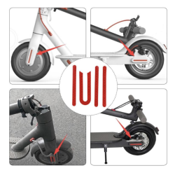 Fényvisszaverő matricák a Xiaomi M365, 1S, Pro 2 és M365 Pro készülékekhez  - 2  