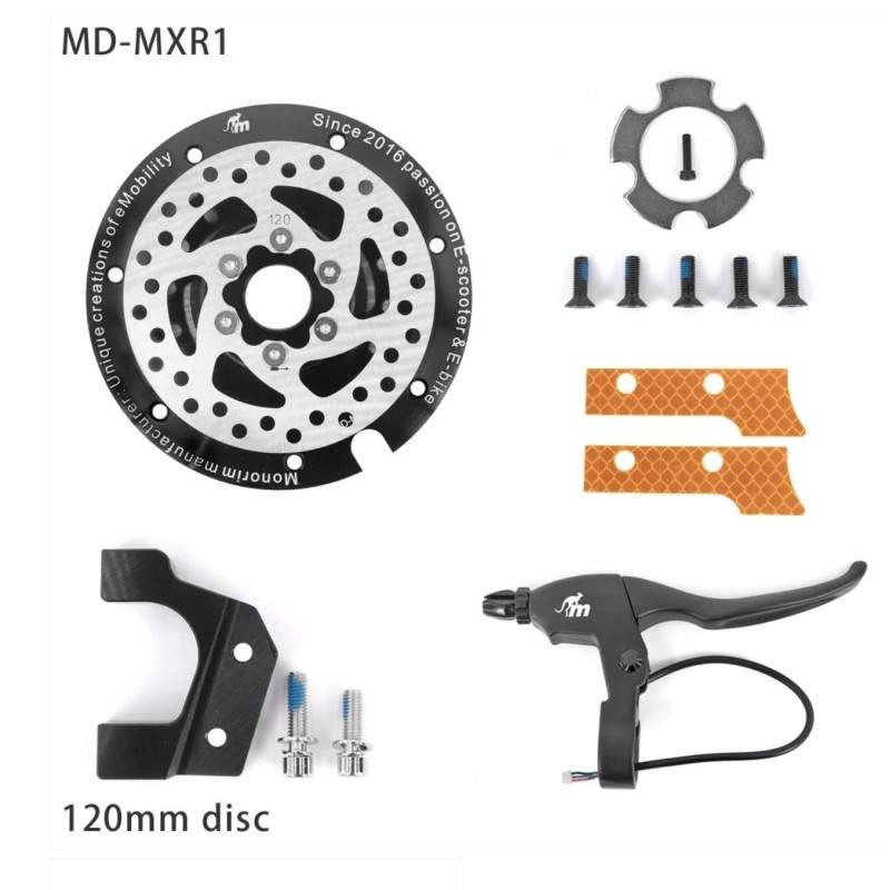 Spezifisches Monorim MD MXR1 350w/500w Motorabdeckungs-Kit zum Upgrade auf Scheibenbremse. Monorim - 8 Monorim MD MXR1 350w/500w
