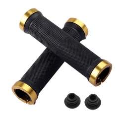 Dvostoronni zamky, nekovzki humovi ruchky dlya elektrychnoho skutera  - 3 Dvostoronni zamky, nekovzki humovi ruchky dlya elektry