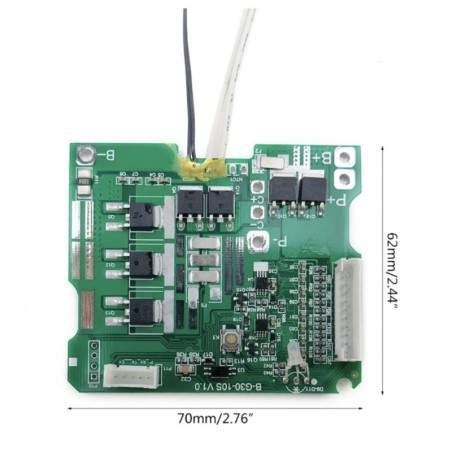 Carte BMS compatible avec la batterie Ninebot Max G30 tous modèles. Segway - Ninebot - 1 Carte BMS compatible avec la batterie N