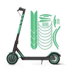 Світловідбиваючі наклейки на шасі Xiaomi M365, 1S, Pro2, M365 Pro та Essential Xiaomi - 21 Світловідбиваючі наклейки на шасі Xia