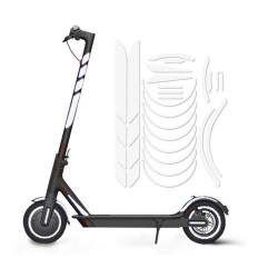 Reflektierende Aufkleber für das Xiaomi M365, 1S, Pro2, M365 Pro und Essential Chassis Xiaomi - 23 Reflektierende Aufkleber für 