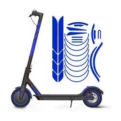 Naklejki odblaskowe na obudowy Xiaomi M365, 1S, Pro2, M365 Pro i Essential Xiaomi - 24 Naklejki odblaskowe na obudowy Xiaomi M36