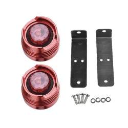 Bakre sidoljussats.  - 5 Bakre sidoljussats.
Installera en extra sats med bakre varningsljus
Bakre sidoljussats. Med denna varni