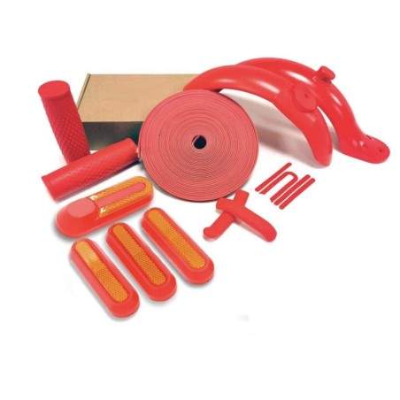 Kit de carénage avec couleur personnalisée - ailes plus extras - design standard et grand feu arrière.  - 2 Kit de carénage avec