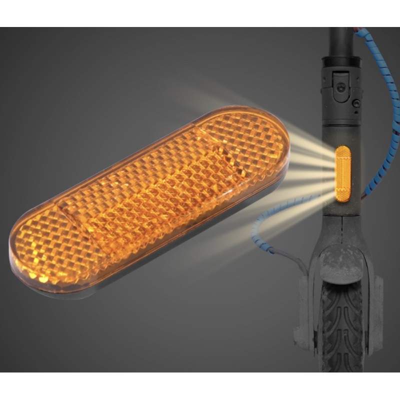 Přední plastový reflexní plastový kryt pro Xiaomi 1S, Pro 2, Mi Scooter 3 Xiaomi - 1 Přední plastový reflexní plastový kryt pro 