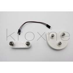 Kit de elevação de guarda-lamas para instalação de pneus de 10 polegadas em trotinetes elétricas Xiaomi  - 3 Kit de elevação de 