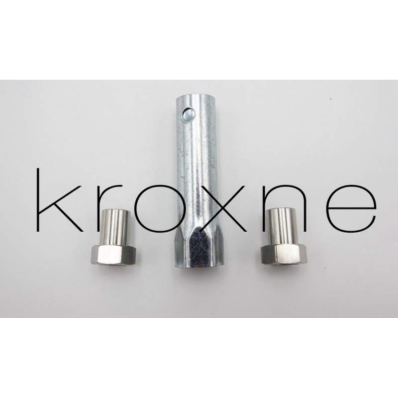 Dadi e bulloni estesi per installare il motore con freno a disco sulla sospensione posteriore MR1 o DMR1 Monorim - 3 
Installa i