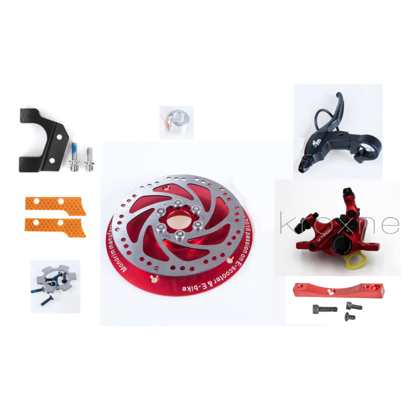 Kit de freio a disco traseiro Monorim MD-MXR1 Pro para motor de 350w/500w em scooter Ninebot Max G30 ou similar Monorim - 1 
Ins