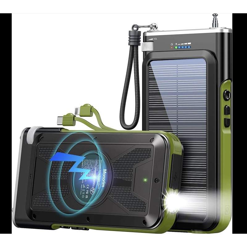 Batería infinita con cargador inalámbrico Monorim PN W26 RADIO FM Monorim - 2 
Obtén ya tu banco de energía de 36800mah que se c