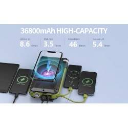 Nekonečná baterie s bezdrátovou nabíječkou Monorim PN W26 RADIO FM Monorim - 4 
Pořiďte si powerbanku s kapacitou 36 800 mAh, kt