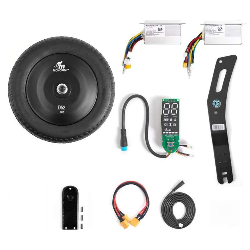 Monorim Dual52 Max (uključuje motor od 500 W) Monorim - 1 
Uključuje nominalni motor od 500 W, dodavanjem ove snage vašem Monori