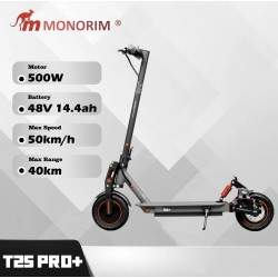 „Monorim T2SPRO + 48v“ aukštos kokybės elektrinis paspirtukas - 500w variklis - 14,4ah akumuliatorius Monorim - 1 „Monorim T2SPR