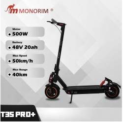 Monorim T3SPRO + 48v visoko zmogljiv električni skuter - 500w motor - 14,4ah baterija Monorim - 1 Monorim T3SPRO + Visoko zmoglj