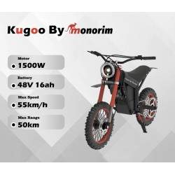 Monorim Argon electric motorcycle with 1500w motor and 16Ah battery Monorim - 1 Monorim Argon electric motorcycle with 1500w mot