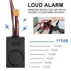 Genikós synagermós katá tis klopís gia Xiaomi, Ninebot, Segway, Dulatron, Kaabo, Vsett í parómoia ilektriká skoúter  - 2 Genikós