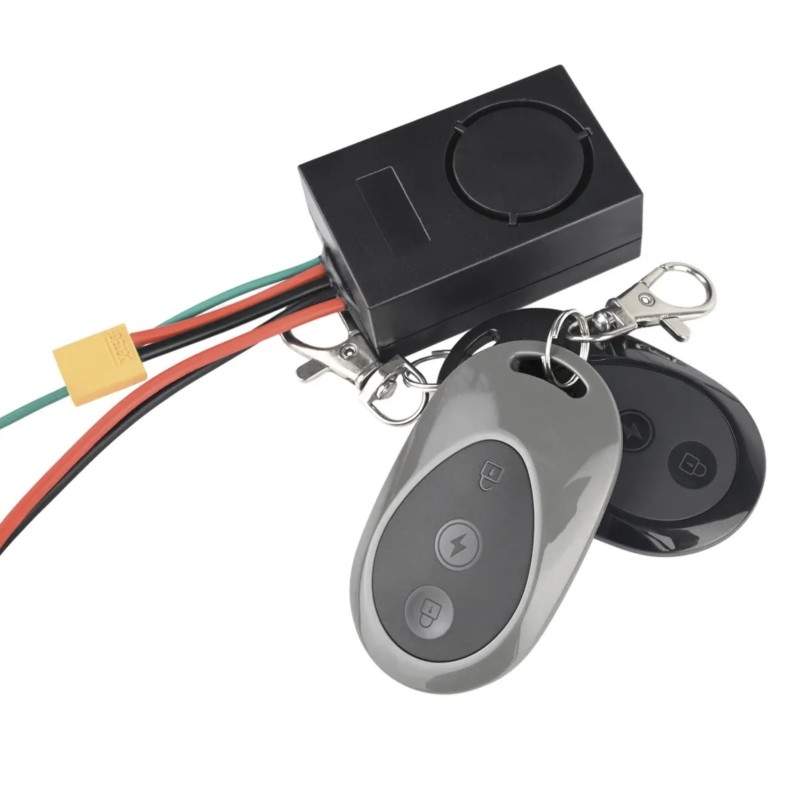 Uniwersalny alarm antykradzieżowy do hulajnogi elektrycznej Xiaomi, Ninebot, Segway, Dulatron, Kaabo, Vsett lub podobnych  - 6 U