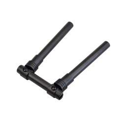 Guiador de alumínio dobrável de 90 graus  - 11 Guiador de alumínio dobrável de 90 graus
Guiador dobrável fácil em um ângulo de 9