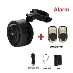 Clacson elettrico universale per scooter o bicicletta elettrici. Batteria da 1300 mAh. Include telecomando  - 1 Clacson elettric