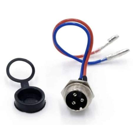 Laadimisport GX16 pistikule rolleri, jalgratta või elektrisõiduki jaoks  - 1 Laadimisport GX16 pistikule rolleri, jalgratta või 