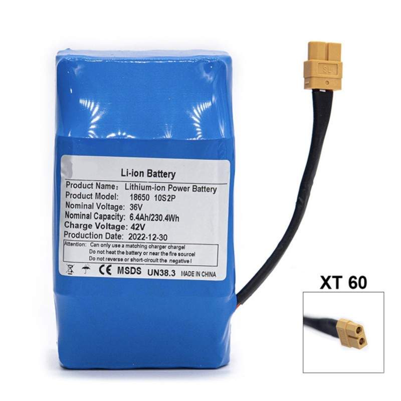 External additional battery 36v 6400mah for electric scooter or electric bicycle  - 1 External additional battery 36v 6400mah fo