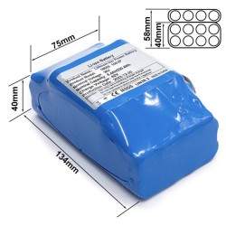 Exoterikí epipléon bataría 36v 6400mah gia ilektrikó skoúter í ilektrikó podílato  - 2 Exoterikí epipléon bataría 36v 6400mah gi