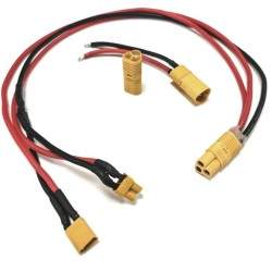 Câble de connexion commuté pour batterie externe compatible avec scooter, vélo électrique ou similaire  - 1 Câble de connexion c