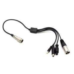 Převodníkový kabel GX16 na DC 5,5 mm / DC 8 mm / XLR / GX12  - 1 Převodníkový kabel GX16 na DC 5,5 mm / DC 8 mm / XLR / GX12
Pře