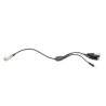 Cable conversor para cargador GX16 a DC5,5mm / DC8mm / XLR / GX12  - 4 Cable conversor para cargador GX16 a DC5,5mm / DC8mm / XL