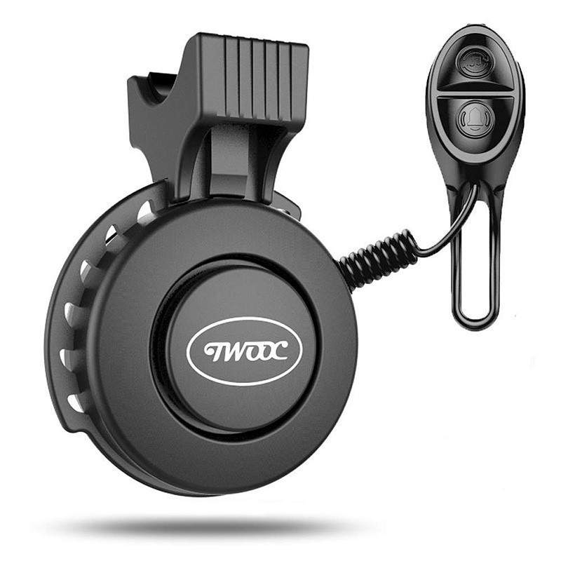 Vodoodporen elektronski zvonec z vgrajeno baterijo WOOD - 1  