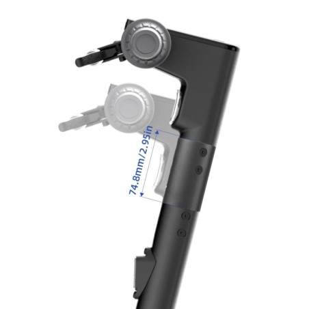 Prailgintuvas, skirtas padidinti Ninebot Max G30, G2, G65 ar panašių vairo aukštį. Segway - Ninebot - 1 Prailgintuvas, skirtas p