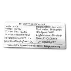 ESC eller styrenhet för Aprilia eSRZ elscooter - original styrenhet 36V  - 2  