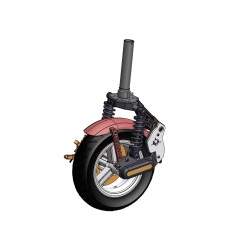 Suspensión delantera Sharkset con freno de disco para Ninebot Max G30E ll / G30 LE / G30D / G30LP, Segway Max G2 / G65.  - 3 Sus