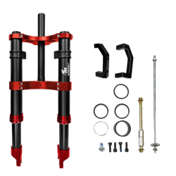 Monorim MD0 Hydraulic Front Suspension with Air Shocks for Mini Bike Monorim - 2 Monorim MD0 Hydraulic Front Suspension with Air