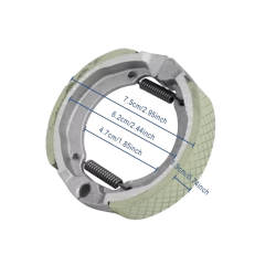 Zapatas de freno tambor delantero para Ninebot Max G30, Segway Max G2 o Segway Max G65  - 1 Zapatas de freno tambor delantero pa